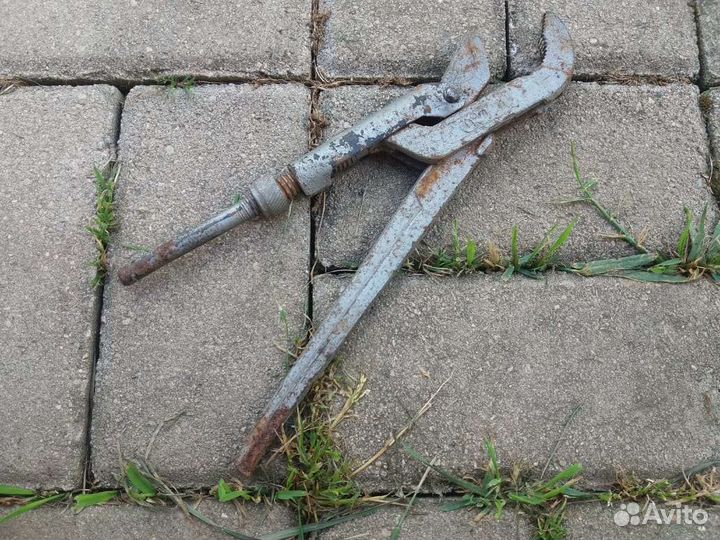 Ручная дрель ссср, Газовый ключ