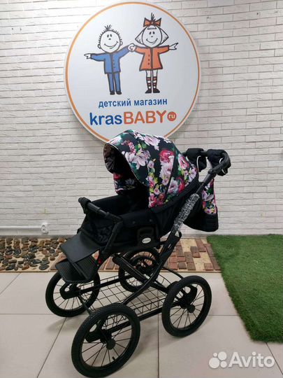 Коляска 2 в 1 Adamex Porto Retro