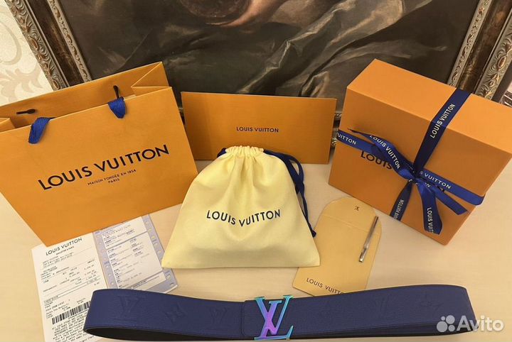 Ремень Louis vuitton двусторонний