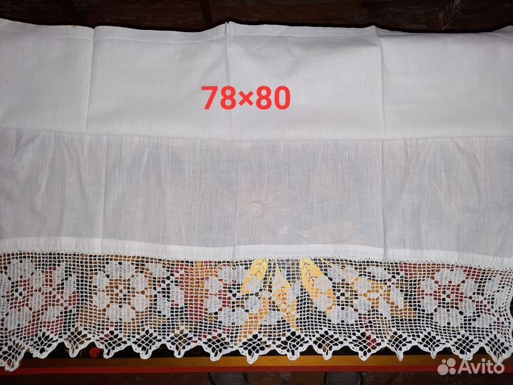 Кружево ришелье подзоры СССР