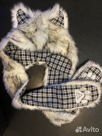 Шапка хаски