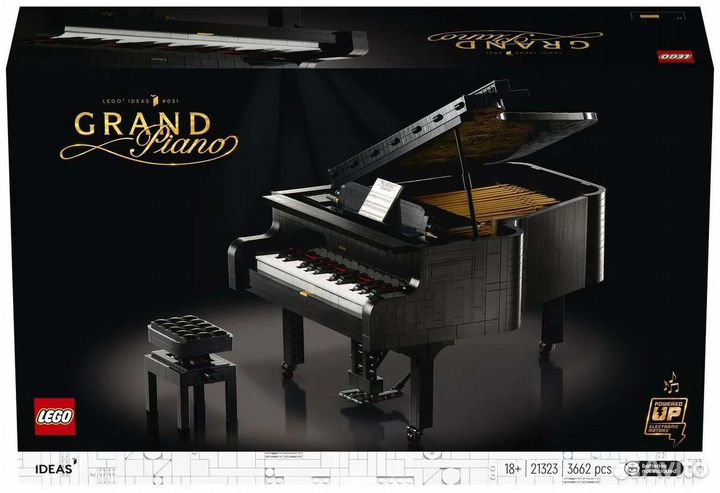 Lego Ideas 21323 Grand Piano (Лего Рояль)