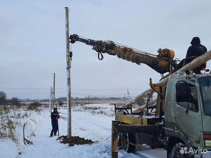 Строительство вл, монтаж сип, подключение щитов 15