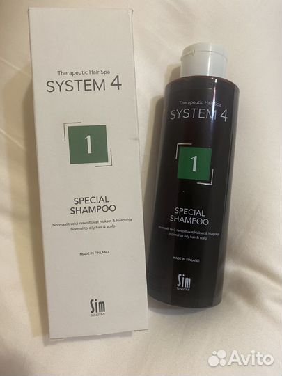 System 4 1 special shampoo оригинал