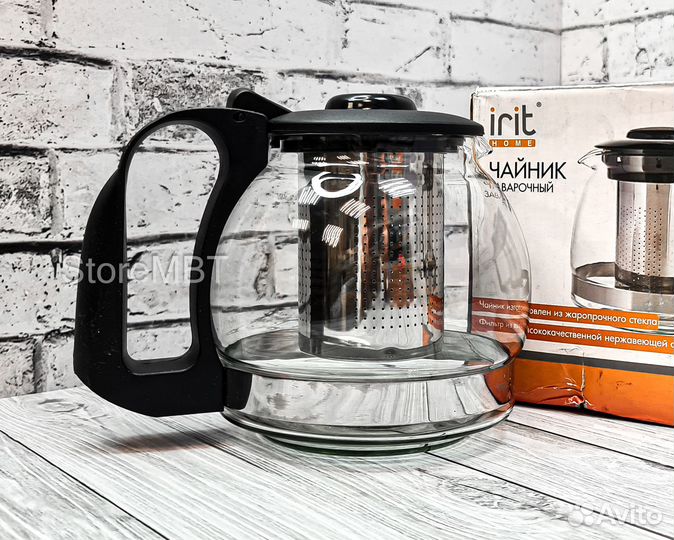Чайник, стеклянный