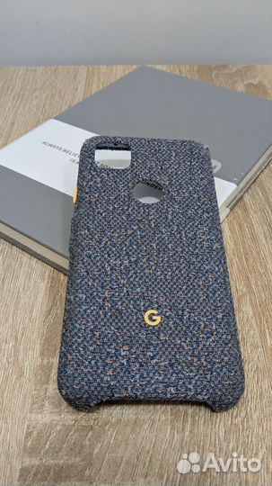 Чехол для Google Pixel 4a 4G fabric case оригинал