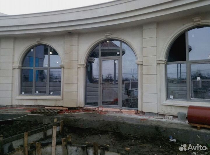 Алюминиевые окна двери витражи входные группы