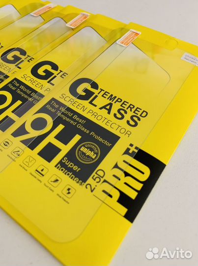 Защитные стекла 2.5D для iPhone 6-12 PRO MAX