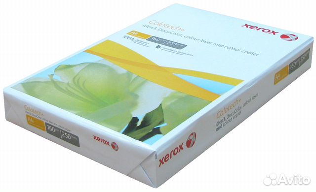 Офисная бумага Xerox Colortech+ A4/160г/м2/250л