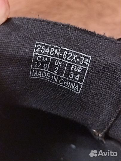 Туфли для девочки 34 размер