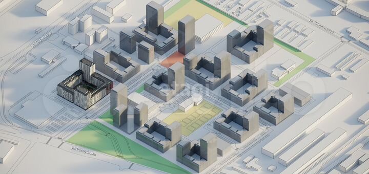 Квартира-студия, 20 м², 3/17 эт.