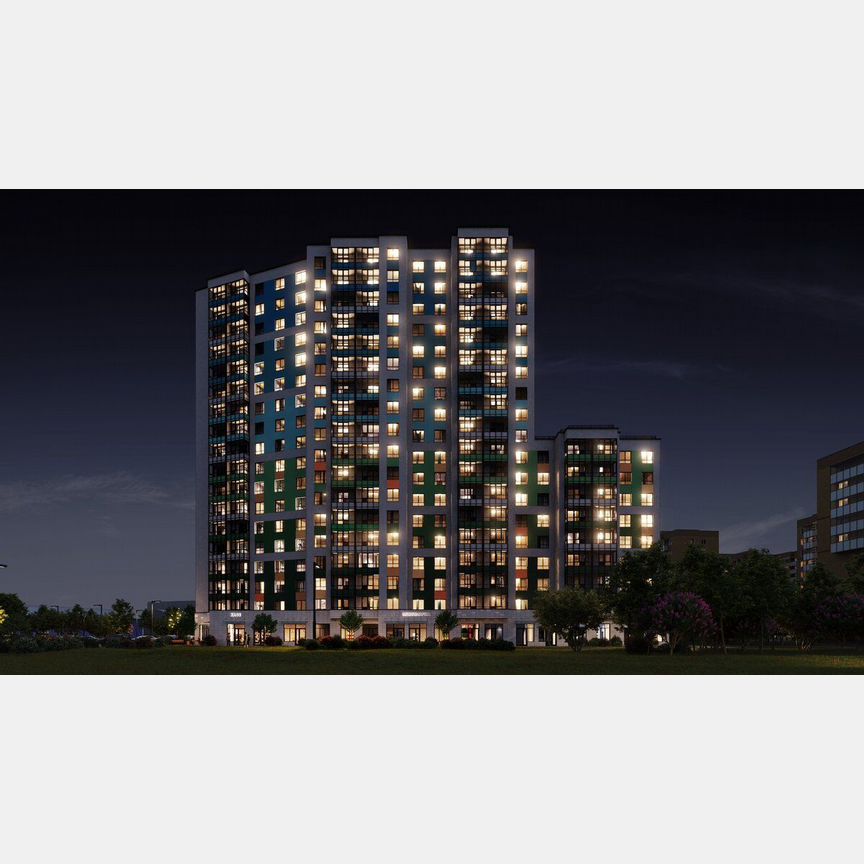 1-к. квартира, 31,5 м², 6/18 эт.