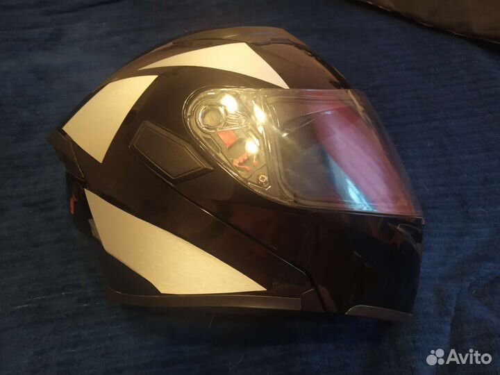 Мото шлем- модуляр