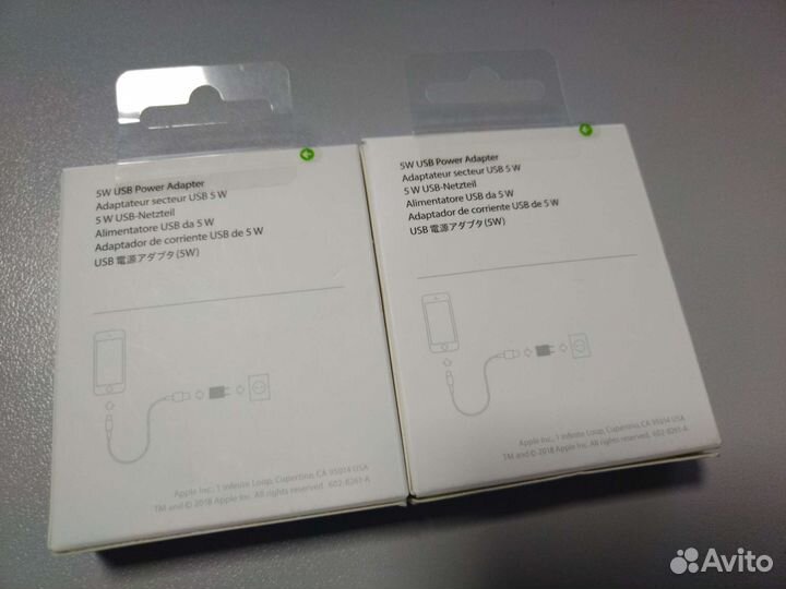 Зарядное устройство Apple USB Power Adapter