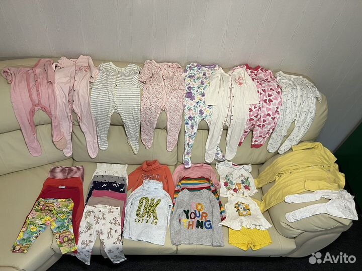 Детские вещи пакетом mayoral, mothercare