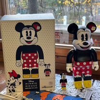 Bearbrick Minnie Mouse 400% + 100% Новый Оригинал