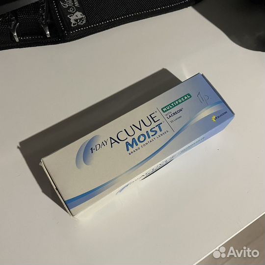 Линзы контактные acuvue moist multifocal