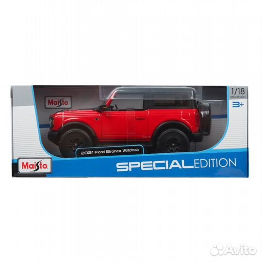 1:18 2021 Ford Bronco Wildtrak и другие