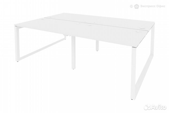 Стол-бенч двойной на О-образном м/к Onix O.MO-D.RS