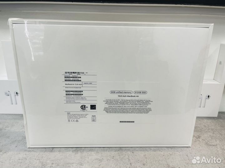 Macbook air 13 m2 8/512 silver