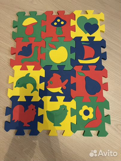 Детский коврик пазл