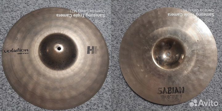 Ударная установка Реarl, Тарелки Sabian Paiste