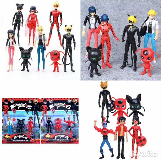 Коллекционные фигурки леди баг супер кот