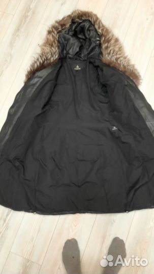 Пальто зимнее женское (натуральная кожа, мех)