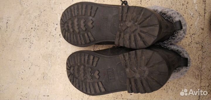 Ботинки женские зимние натуральная кожа 37 р-р мех