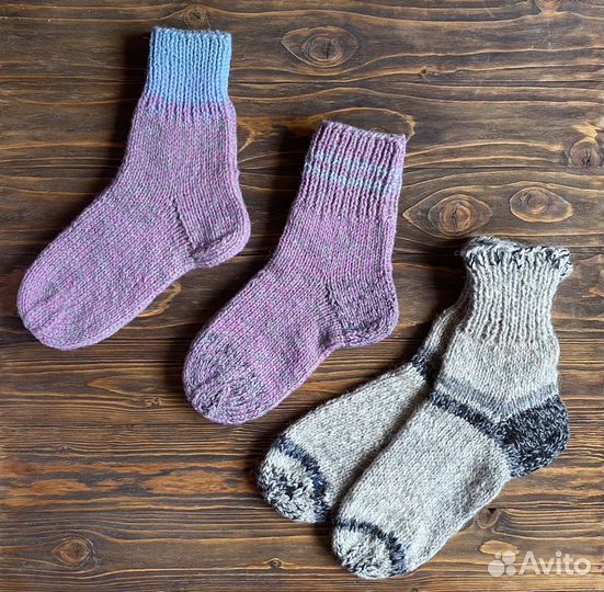 Носки вязаные (ручная работа)