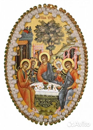 Набор для вышивания бисером иконы