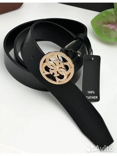 Ремень женский кожанный Guess