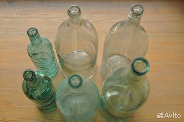 Бутылки для вина, самогона, СССР, бутыль четверть