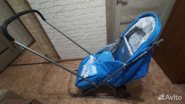 Санки коляска ника