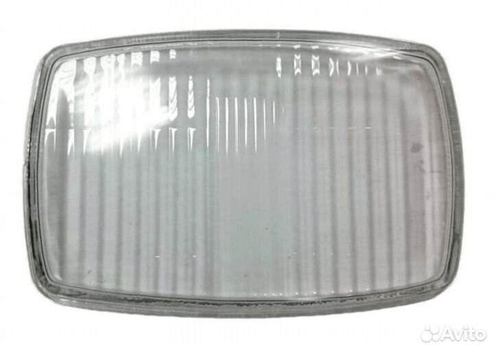 Стекло фары передней Delta, Zodiak квадратное