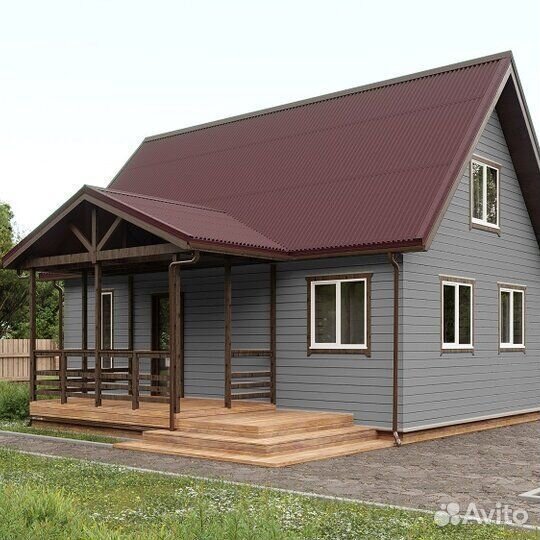 Кровельный лист ондулин Смарт 1,95*0.96м красный