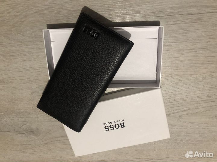 Кошелек мужской кожаный