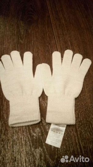 Комплект шапка + перчатки