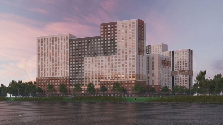 3-к. квартира, 56,9 м², 22/23 эт.