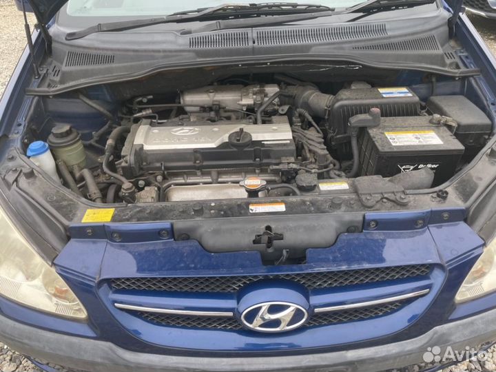 В разборе Hyundai Getz (TB) 2006г. рестайлинг 1,4л