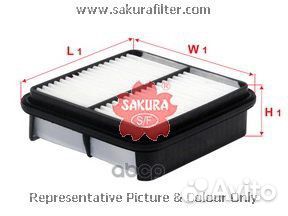 Фильтр воздушный A1165 Sakura