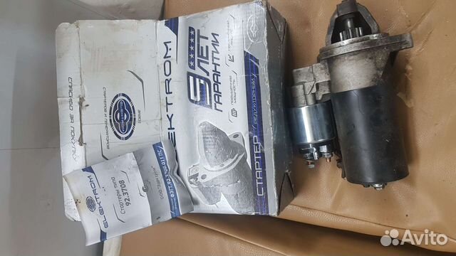 Стартер и ремень на Matiz