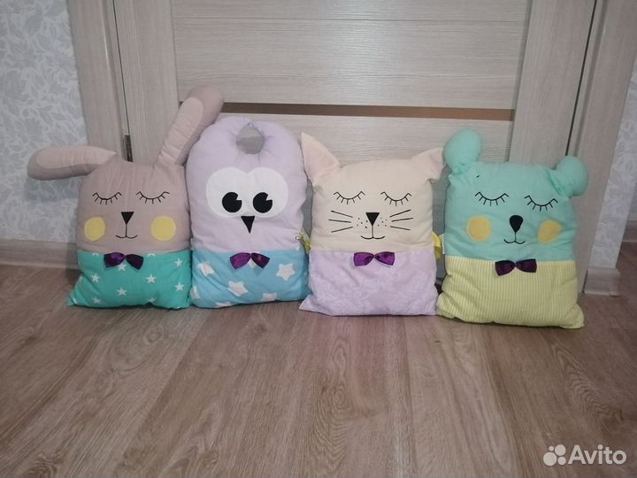 Подушки-бортики в кроватку