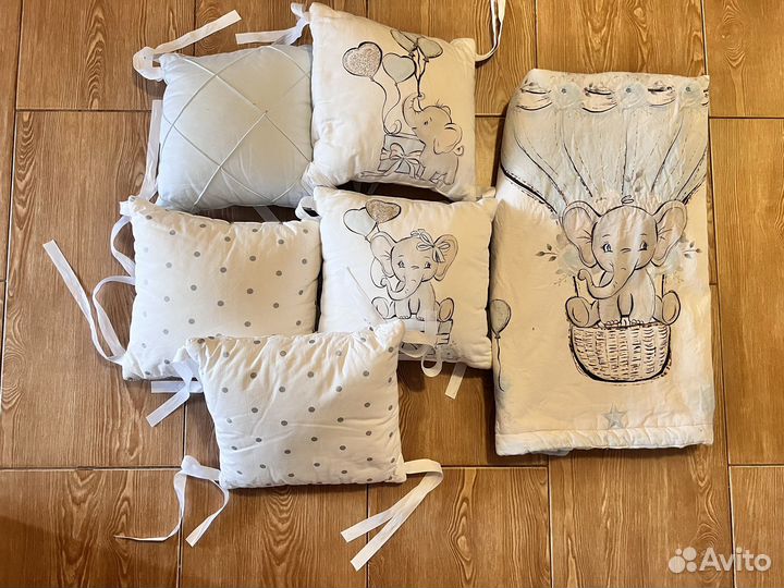 Бортики подушки и одеялко