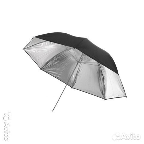 Зонт серебро-золото 33
