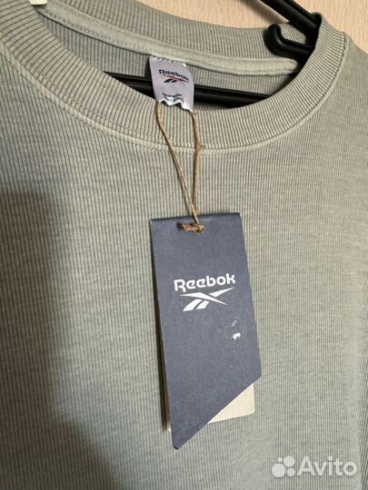 Лонгслив Reebok cl nd natural dye crew