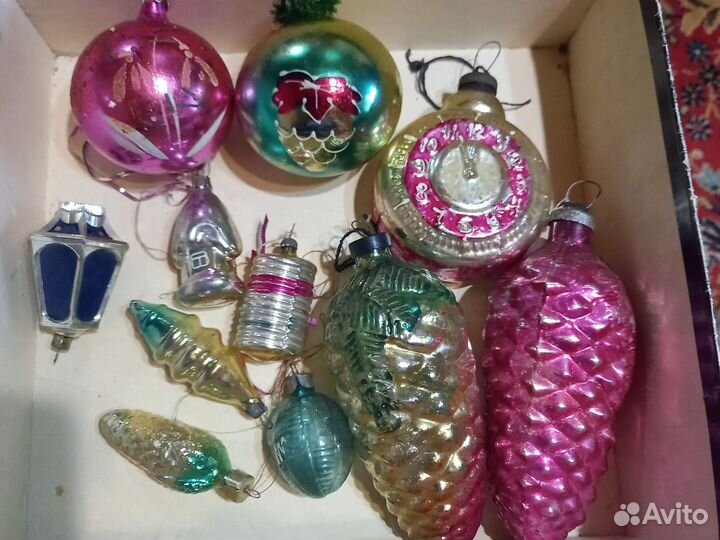 Елочные игрушки СССР