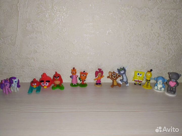 Фигурки Чупа-чупс, Маша и медведь, Том и Джери