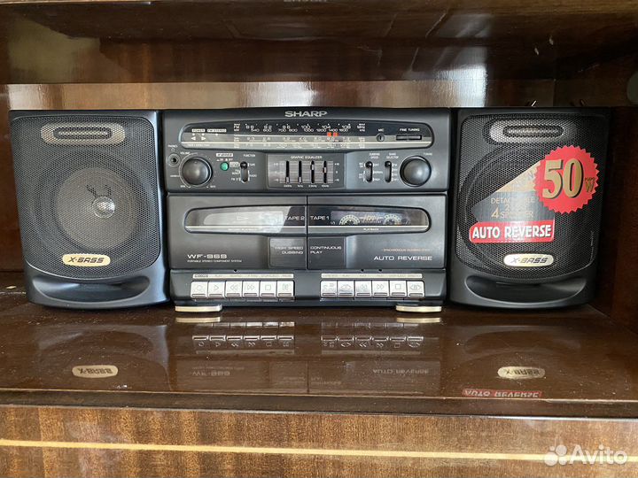 Магнитофон sharp wf-969