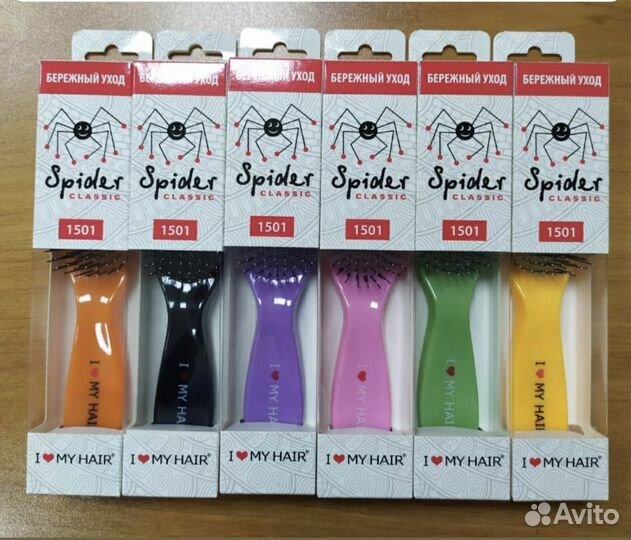 Профессиональная расческа I Love my hair Spider